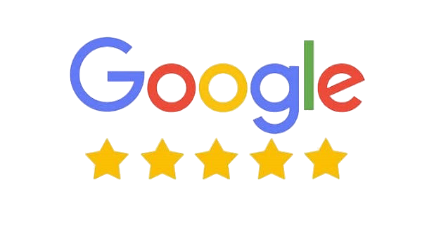 Google-Bewertung mit fünf Sternen