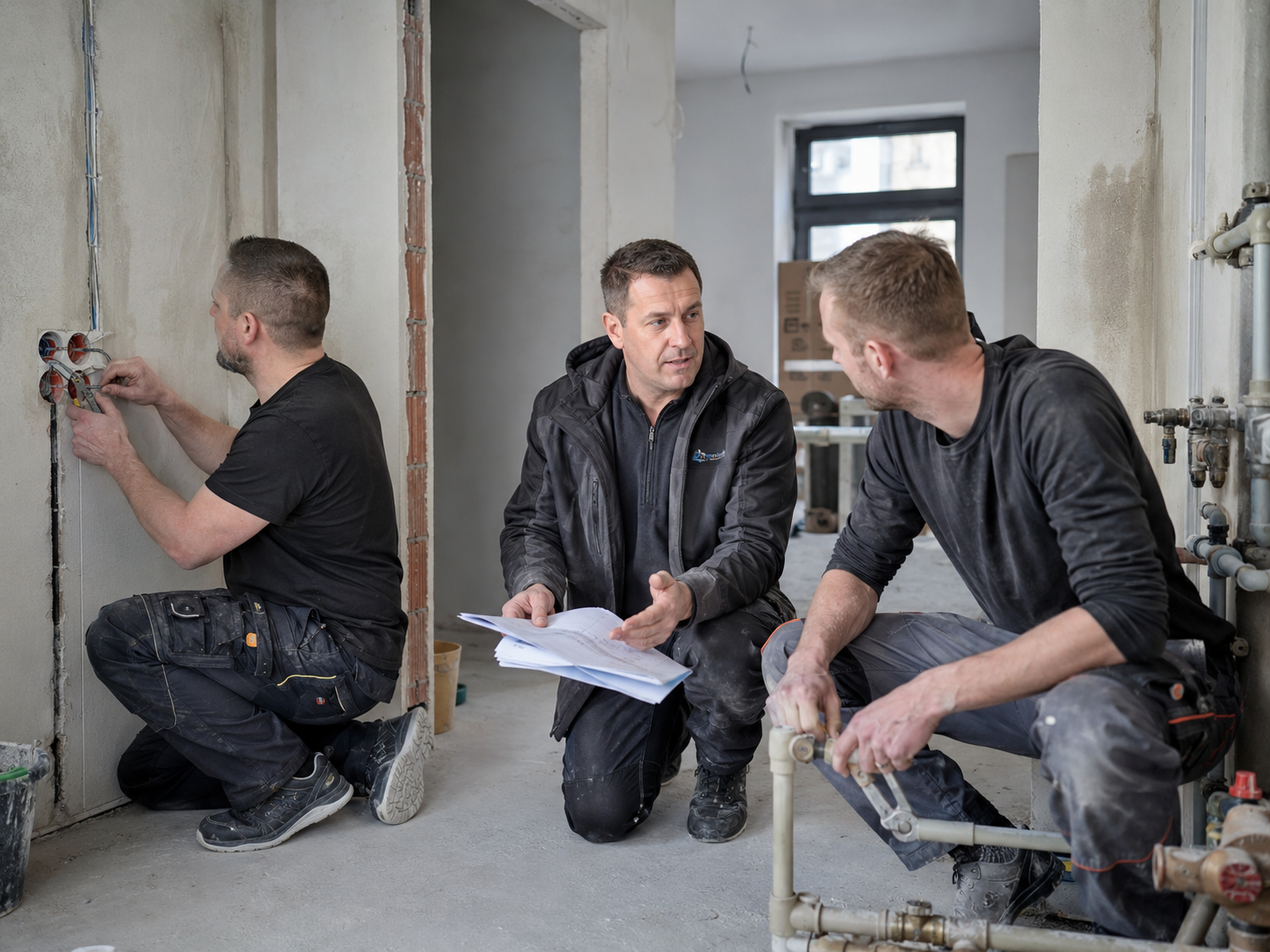 Abstimmung von Elektroarbeiten mit einem qualifizierten Fachpartner