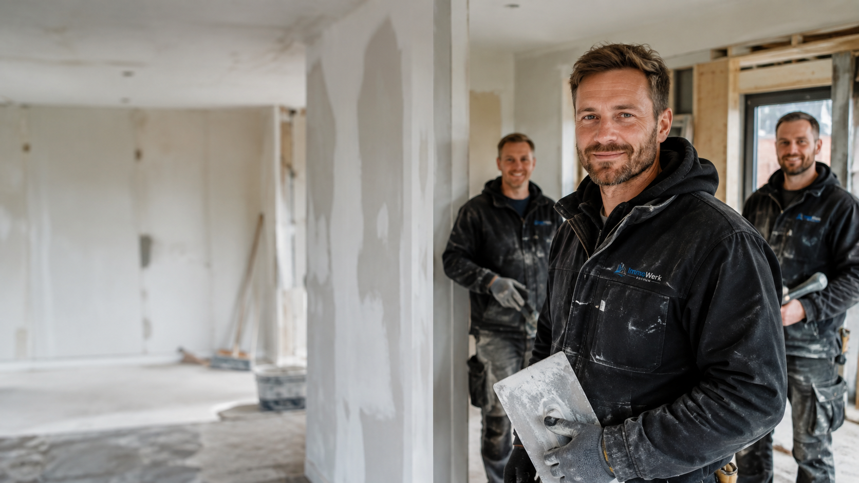 Ansprechpartner von ImmoWerk Bochum in einer Baustellenumgebung